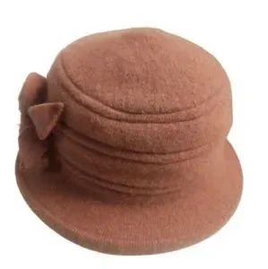 Angela & William | Accessories | Gatsby Hat Fuzzy Cloche 0  display picture 2
